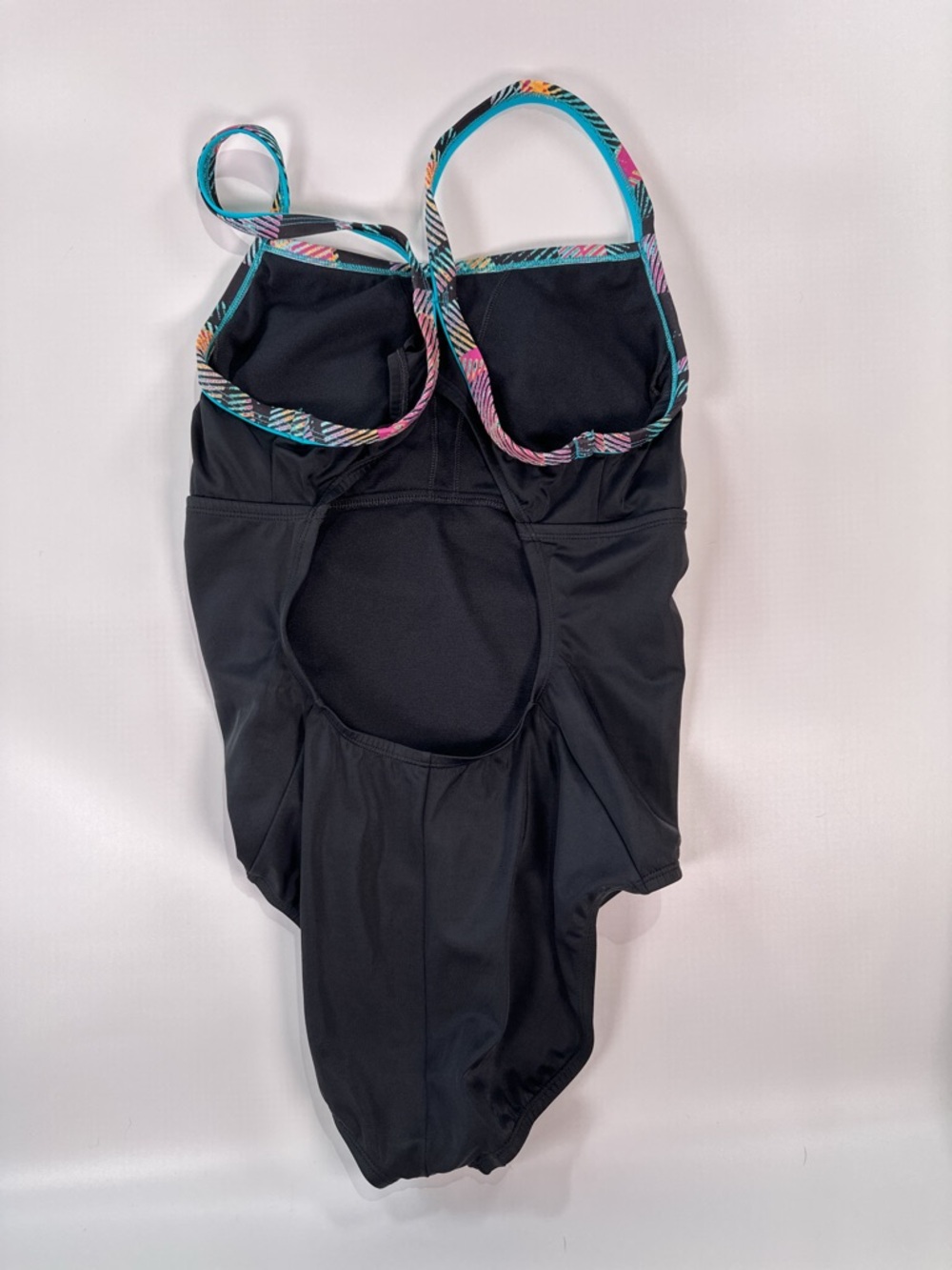 Nike Women’s Racerback One Piece Swimsuit Black Size L - Picture 3 of 12